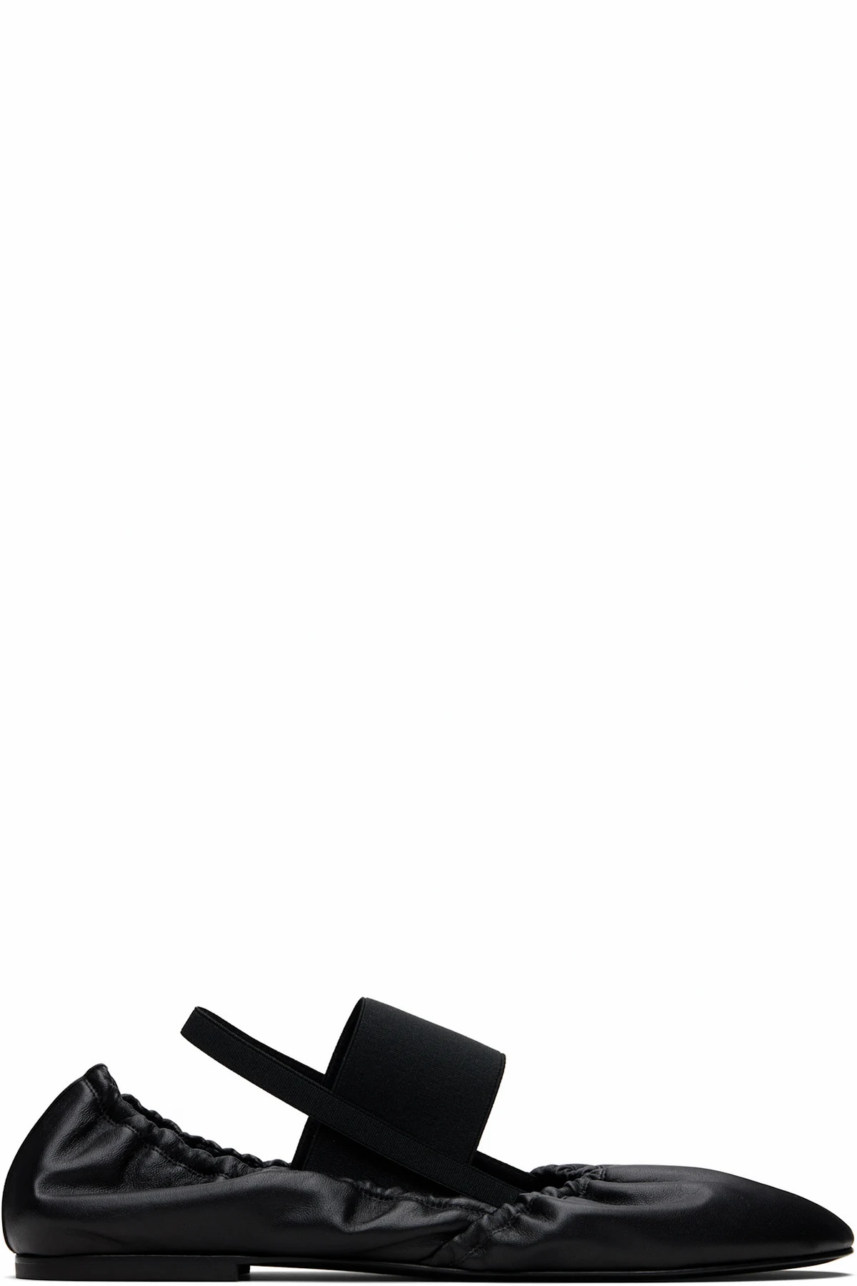 Black Merce Ballerina Flats