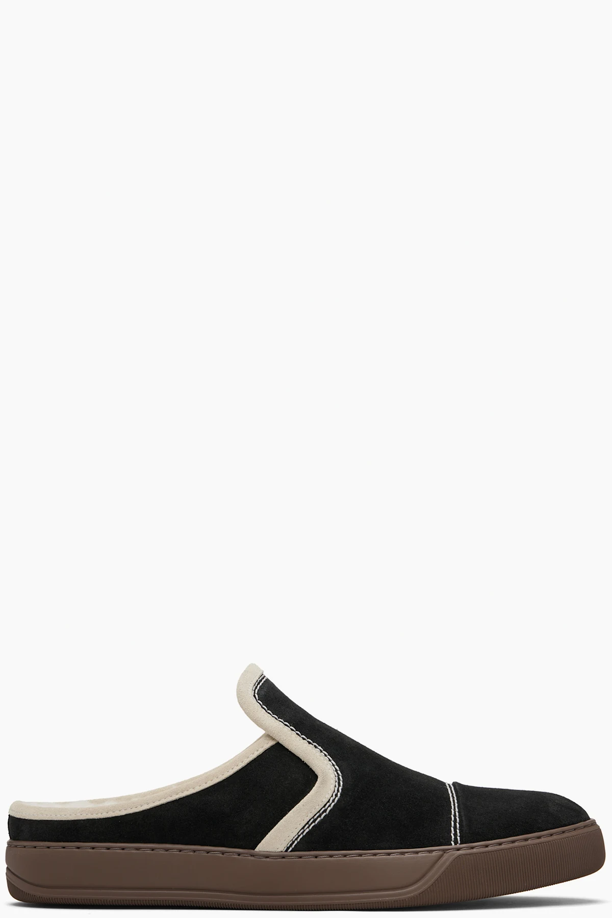 Black DBB1 Suede Mule Sneakers