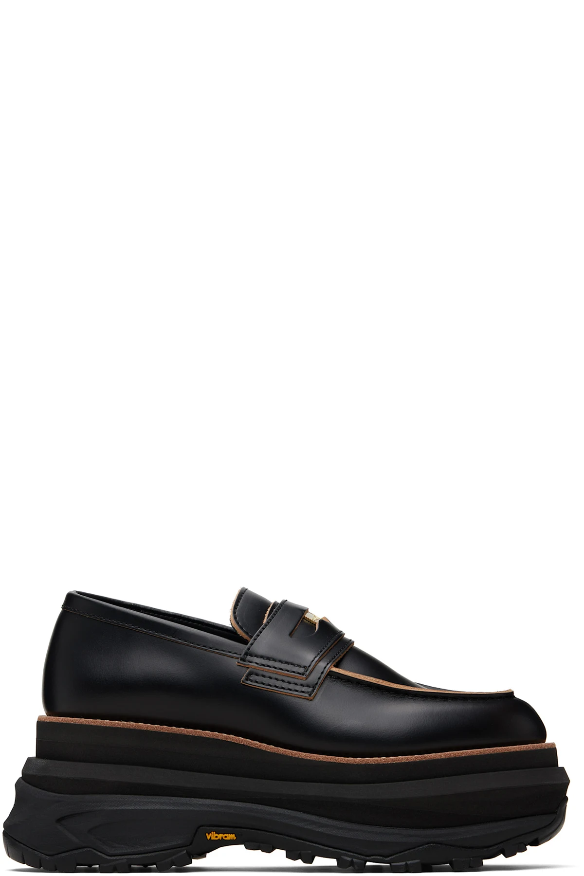 Black Platform Loafers