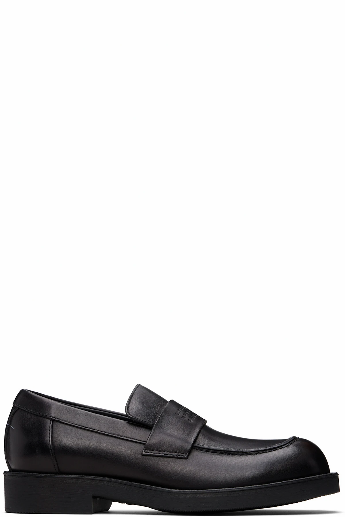 Black City Biker Loafers