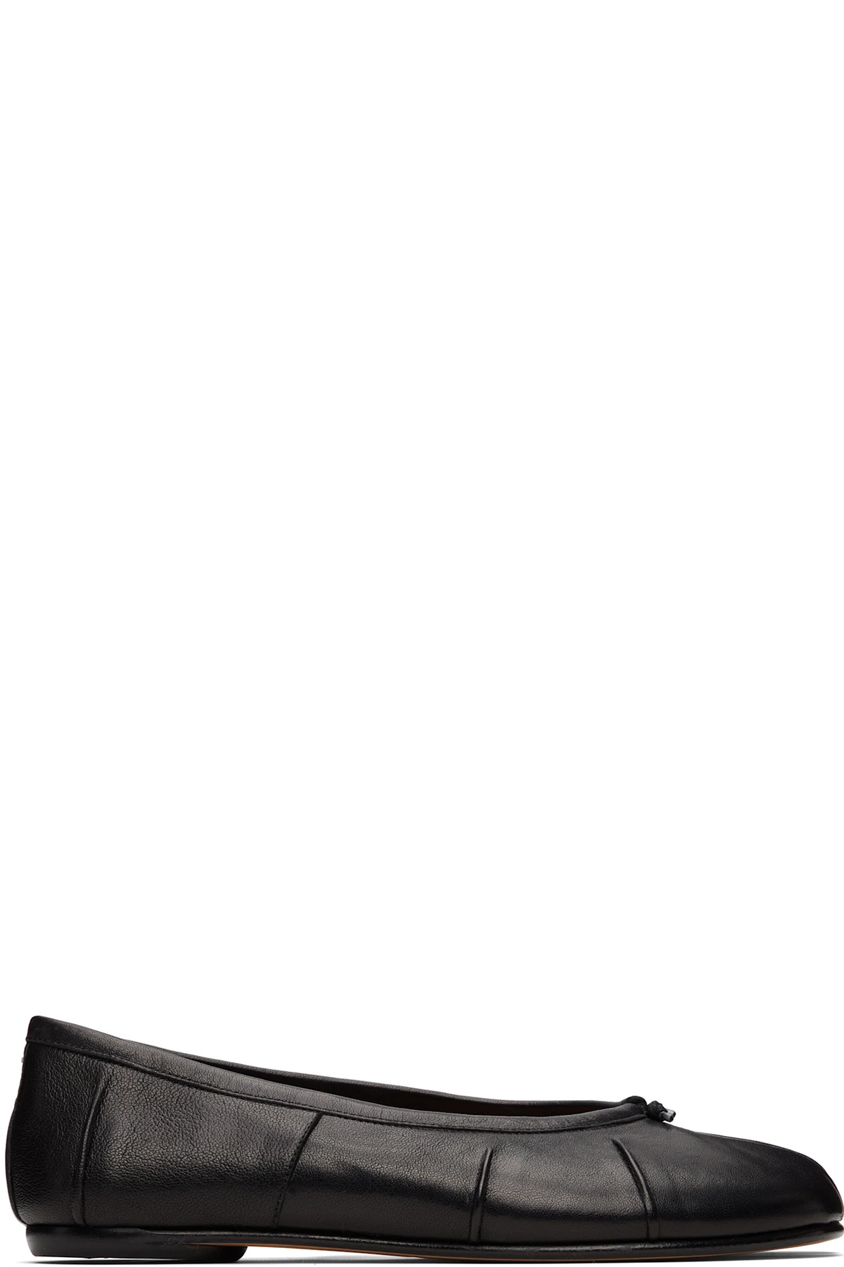 Black Tabi Ballerina Flats