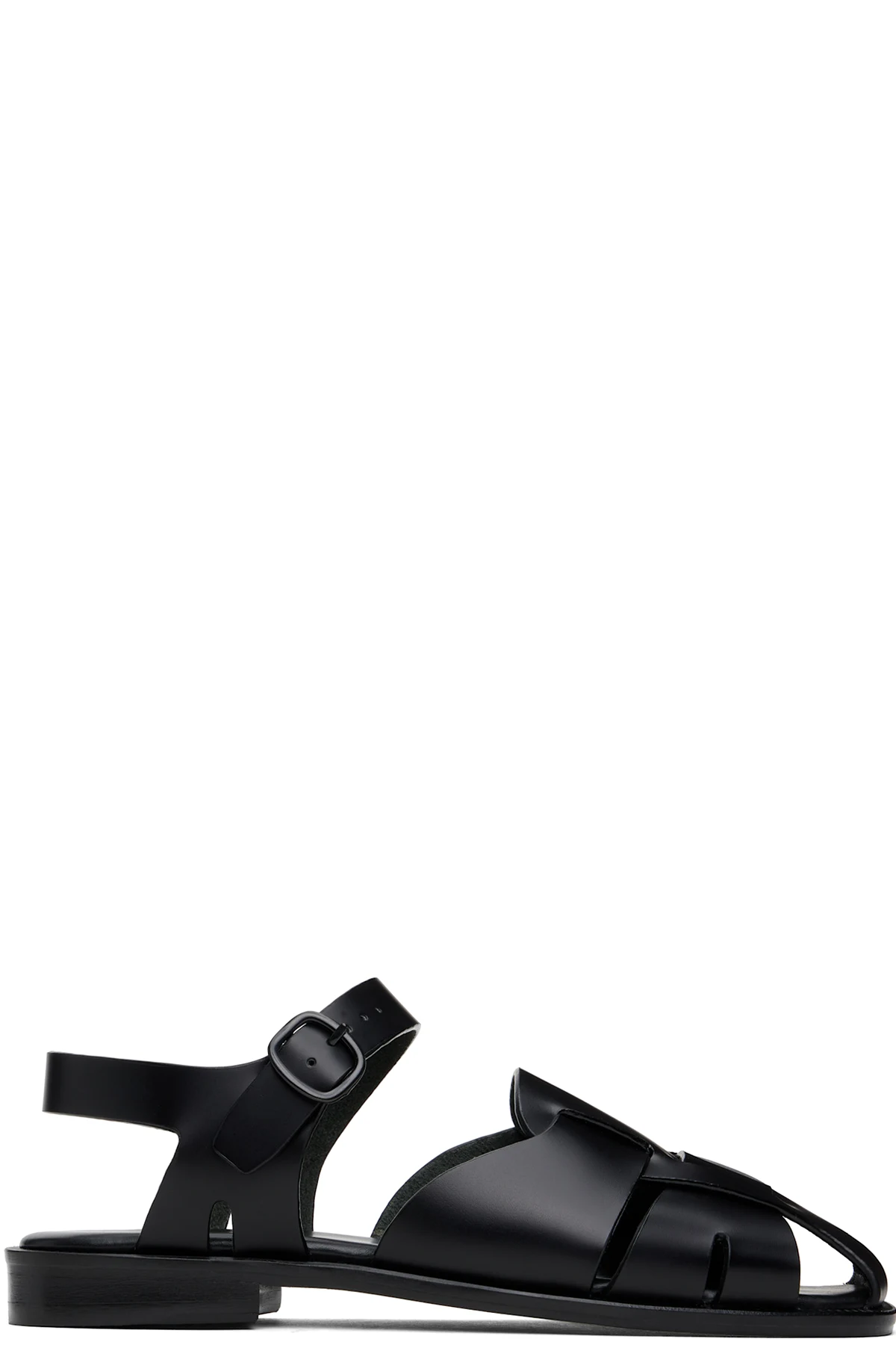 Black Pedra Sandals