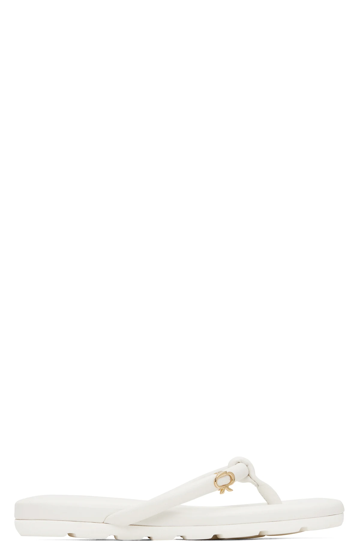 White Fiji Nappa Sandals