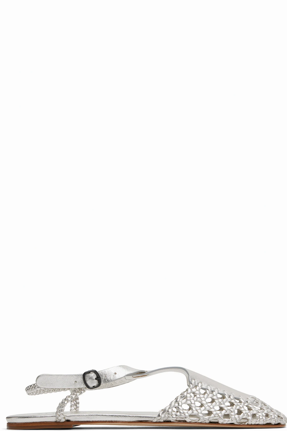 Silver Reixa Metallic Sandals