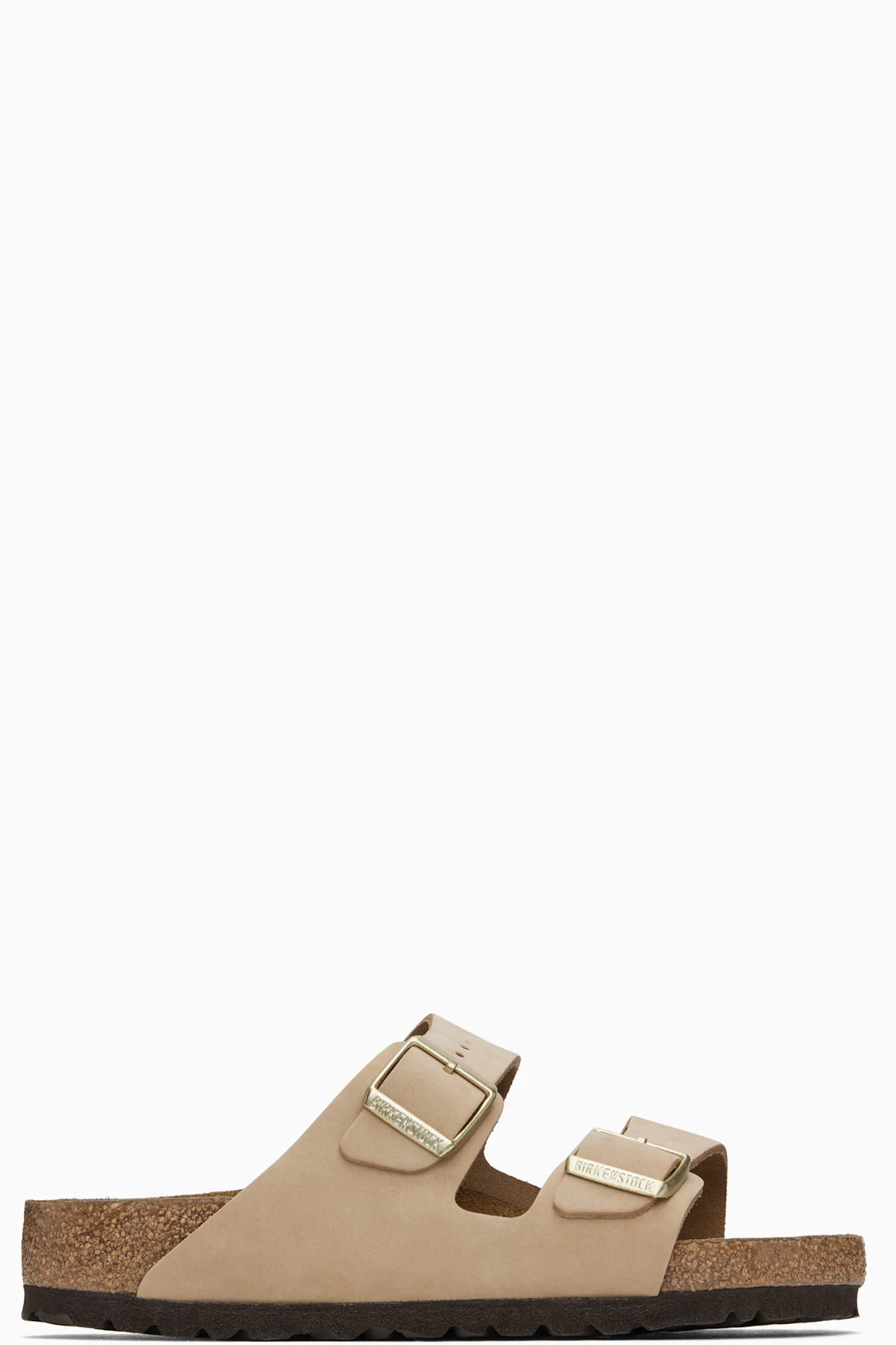 Beige Regular Arizona Soft Footbed Sandals