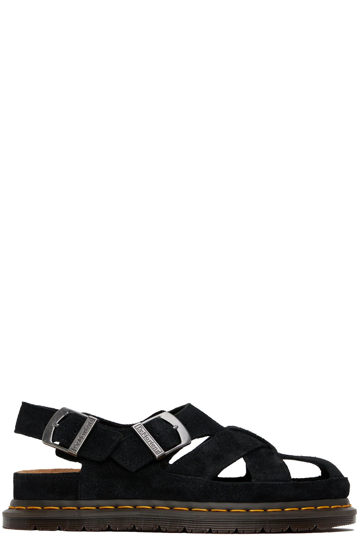 Black Archive Fisherman Suede Sandals
