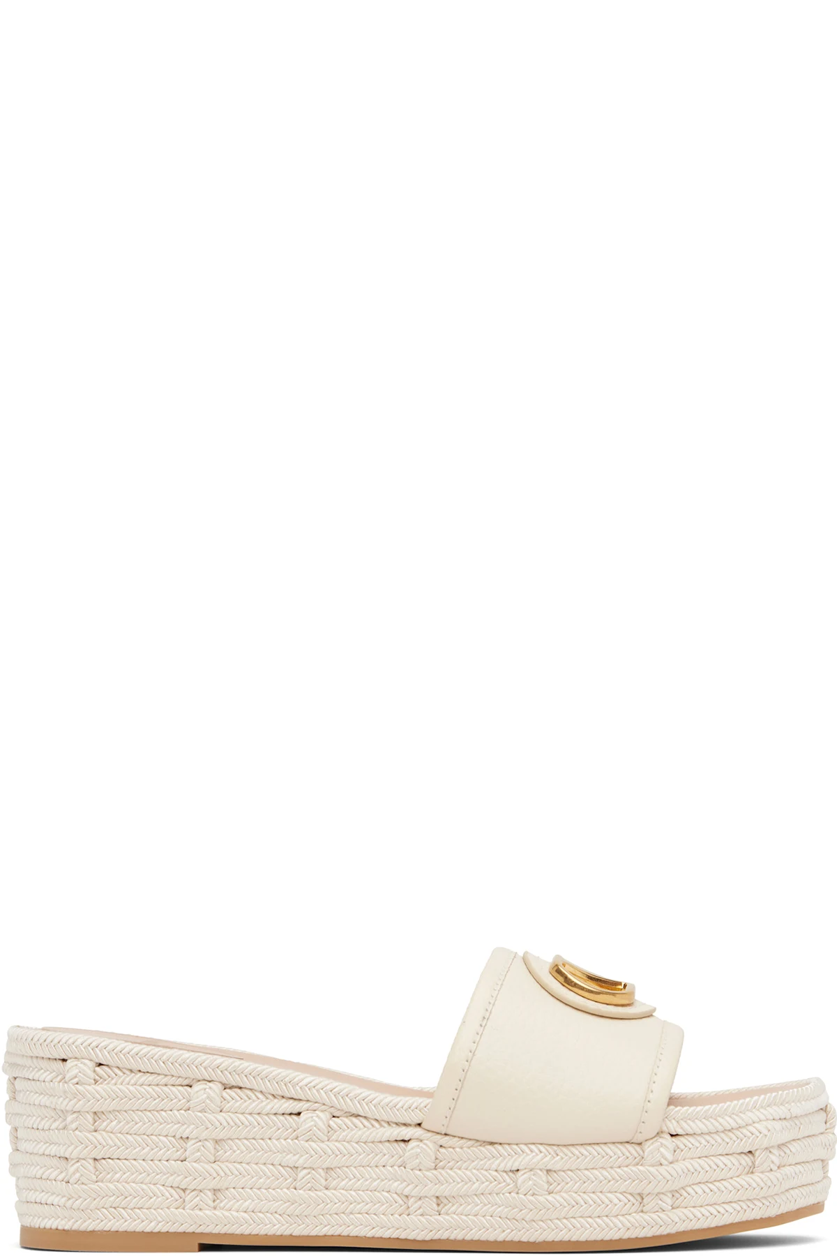 Off-White VLogo Signature Slide Espadrillas Sandals