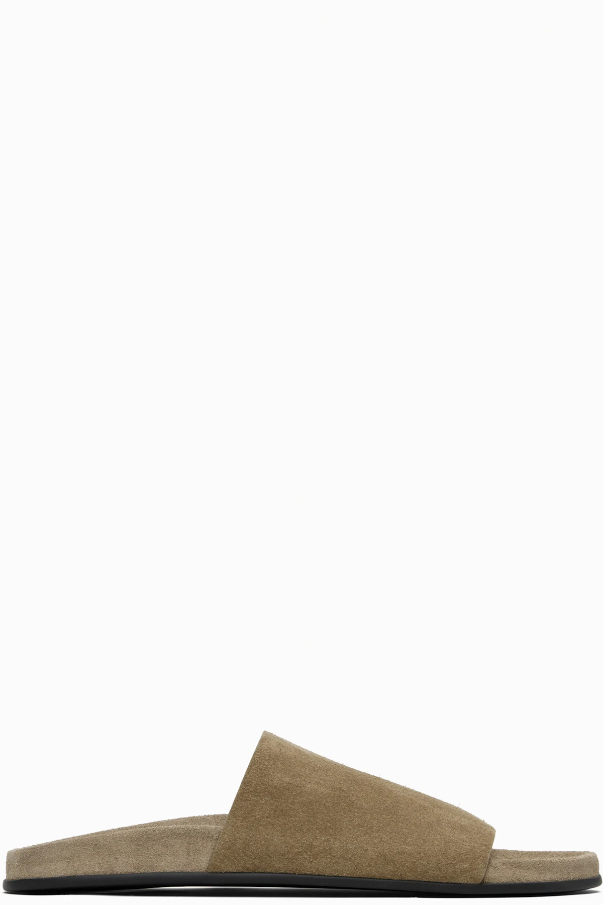 Taupe Hugh Slide Sandals