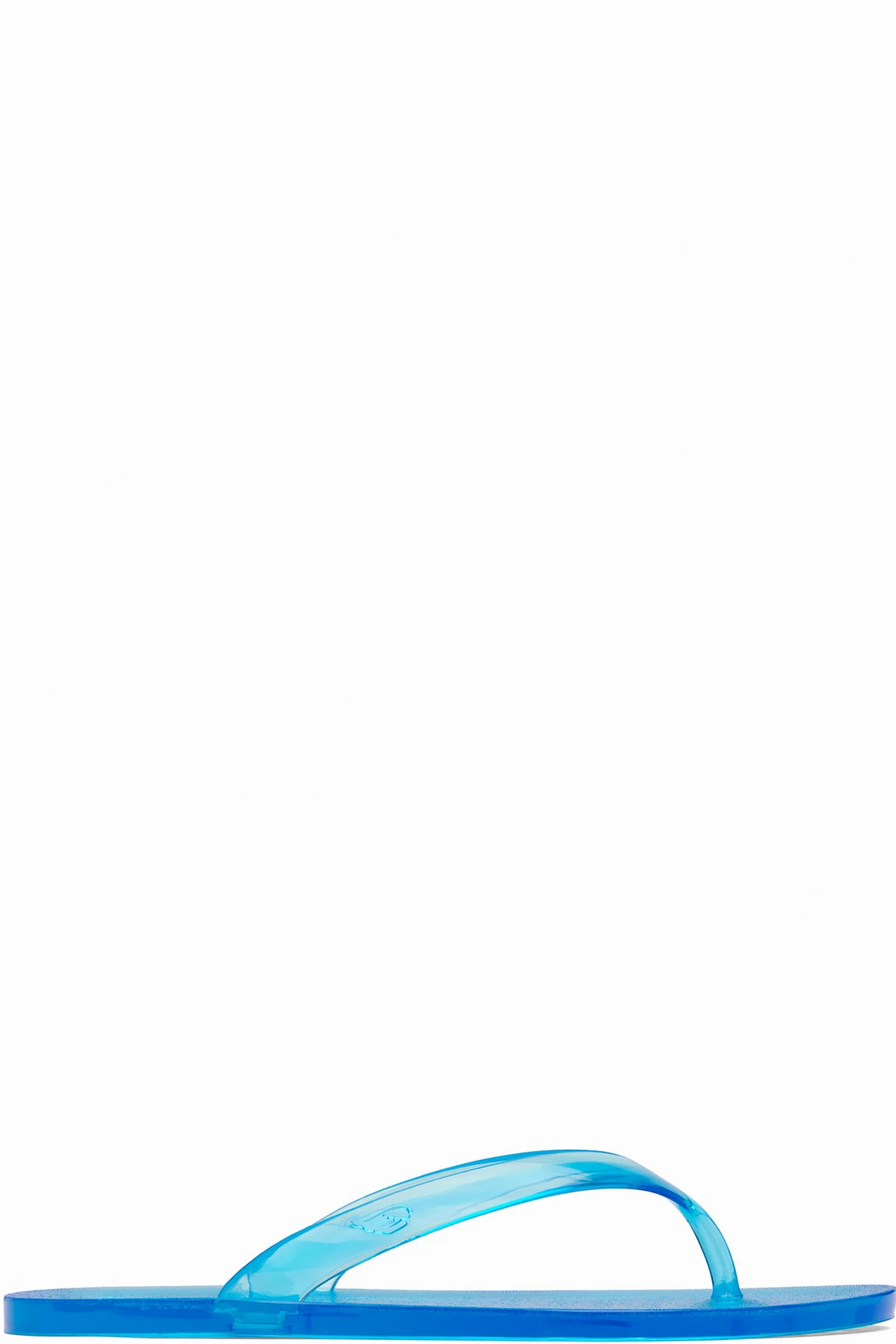 Blue Jelly Flip-Flops
