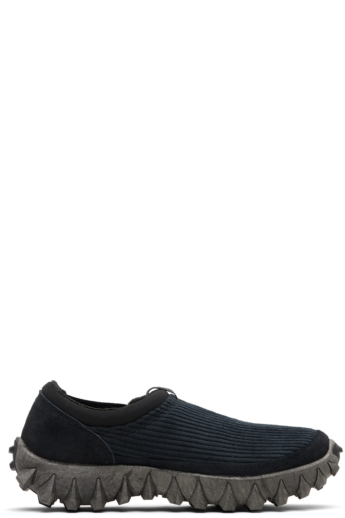Black Snowclog Corduroy Loafers