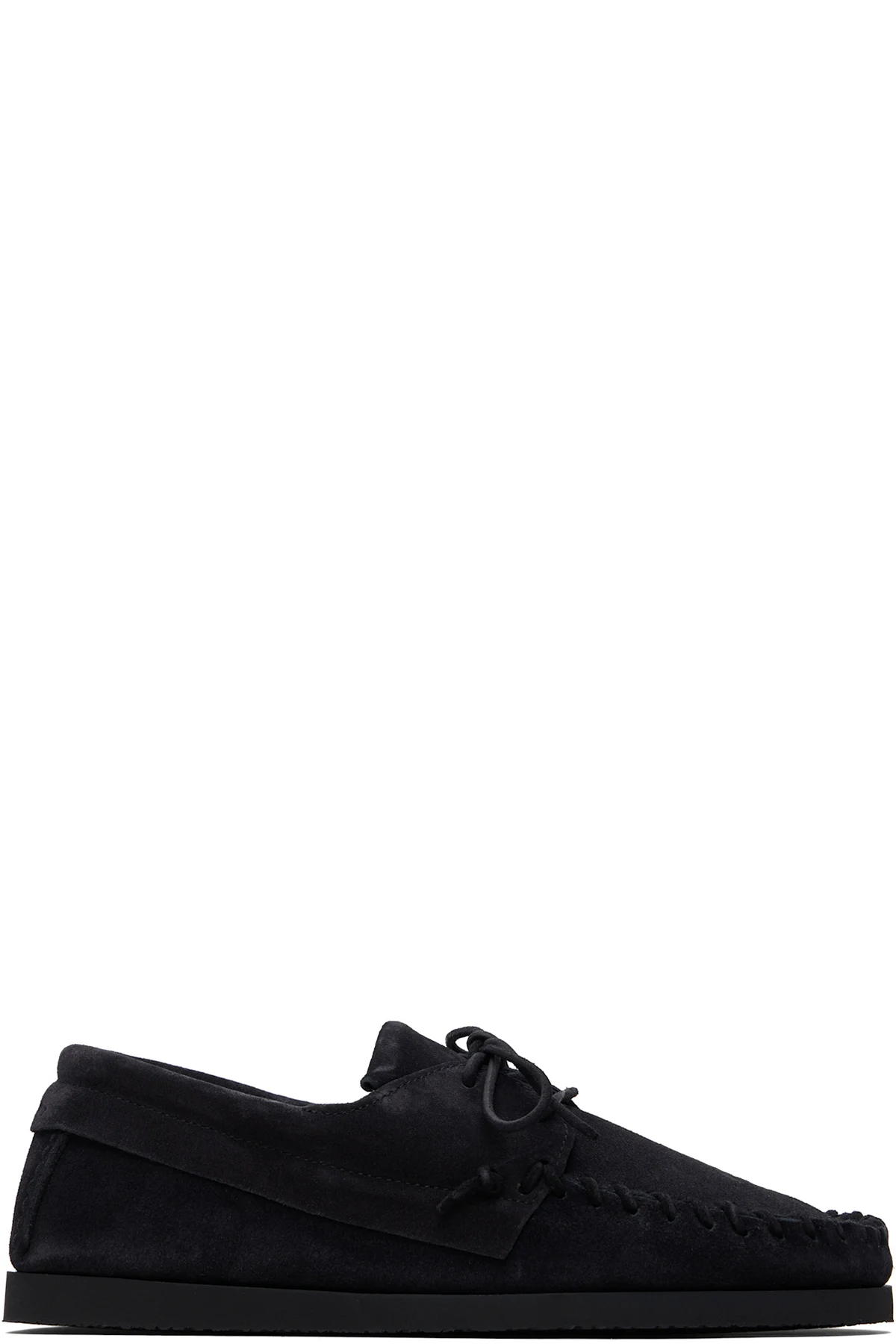 Black Suede Fenlis Loafers