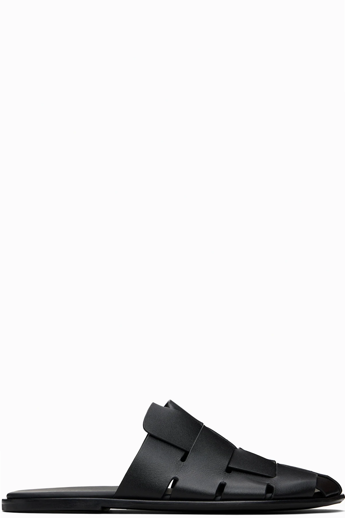 Black Dira Slim Slip-on Loafers