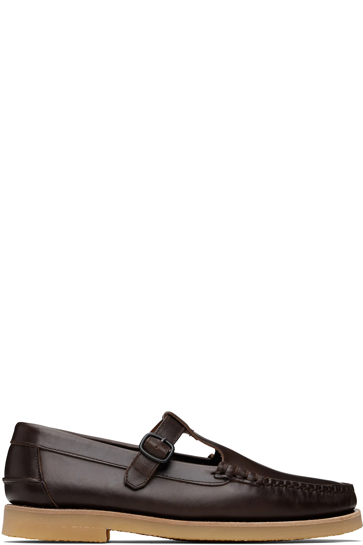 Brown Alber Rubber Veg Tan Loafers