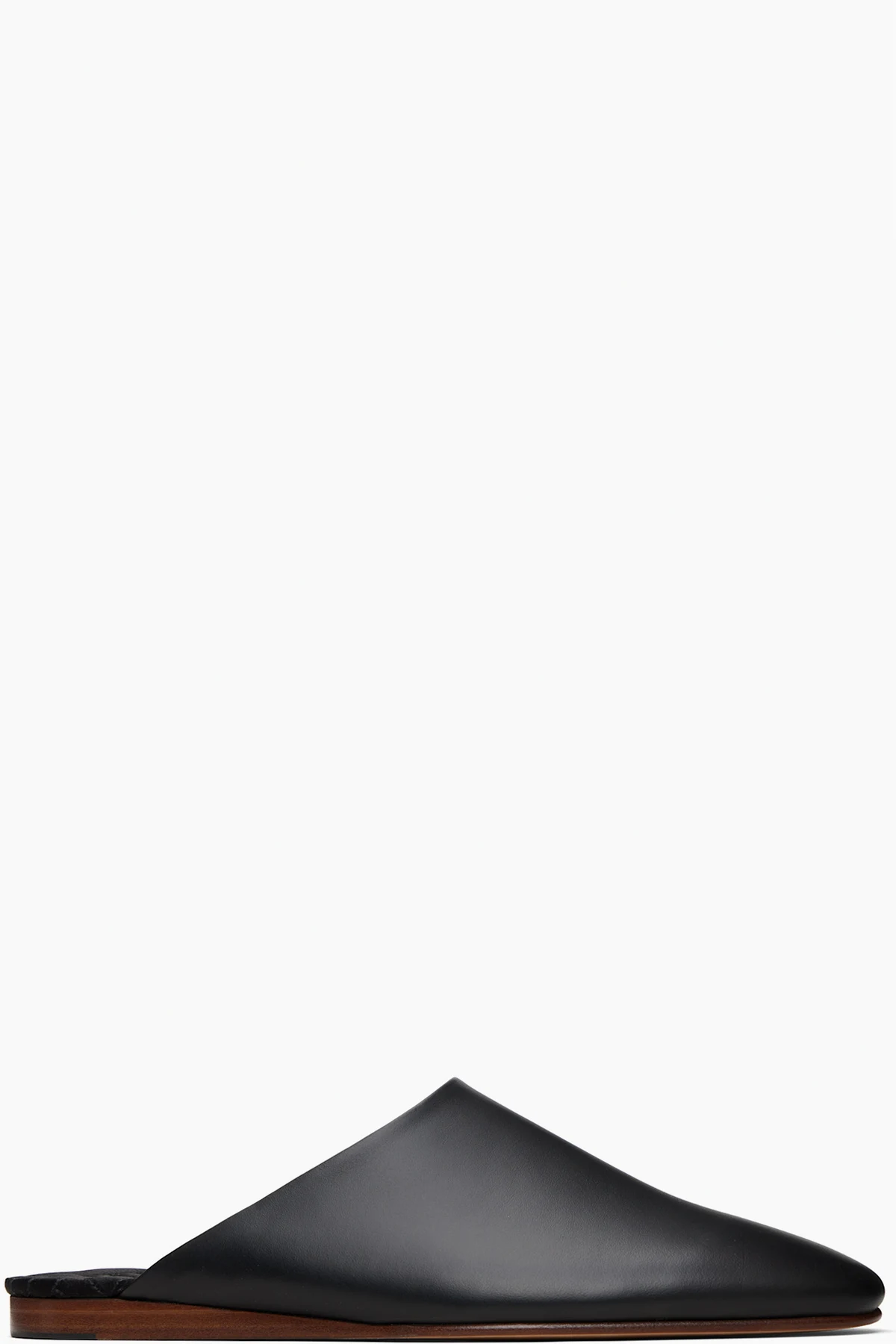 Black Kenzo Paris 'KENZO-Luke' Mule Slip-on Loafers