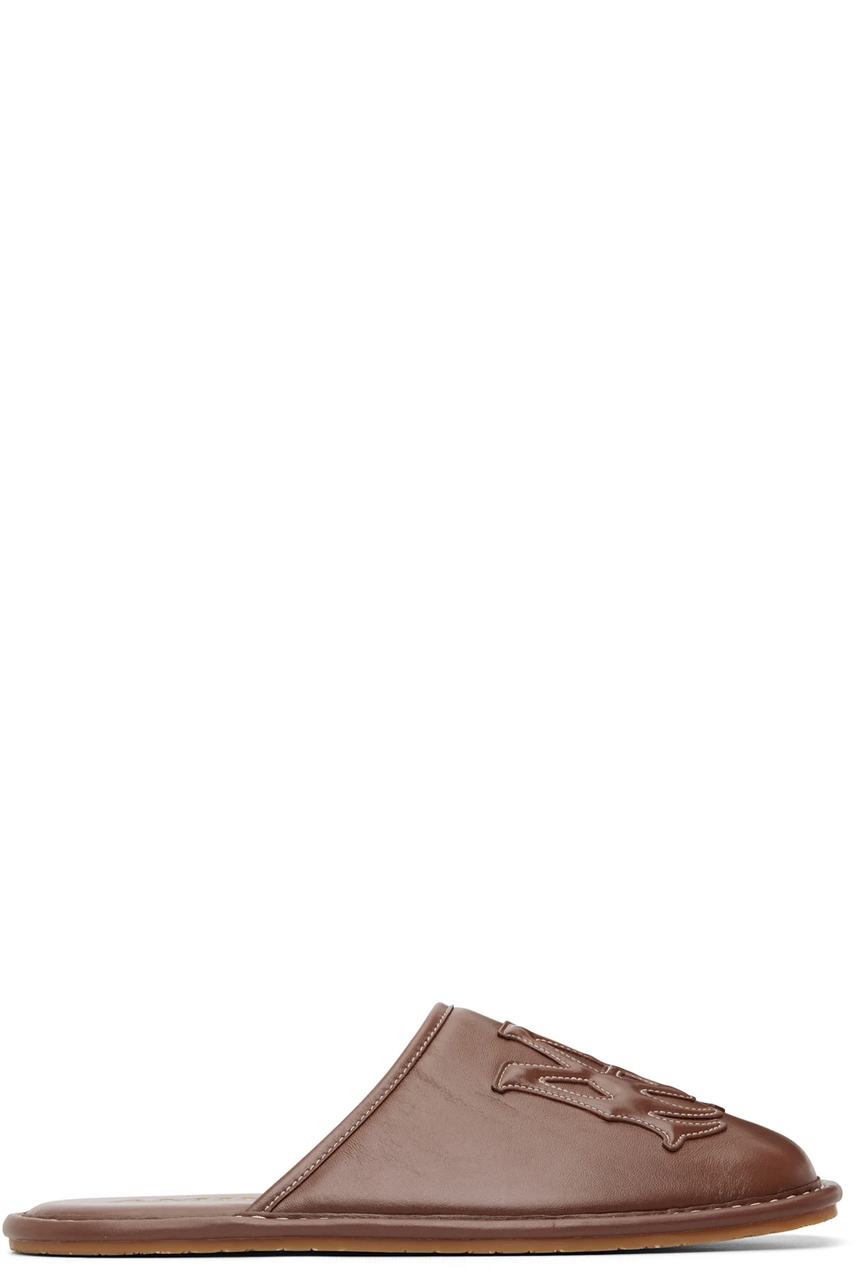 Brown MA Slippers