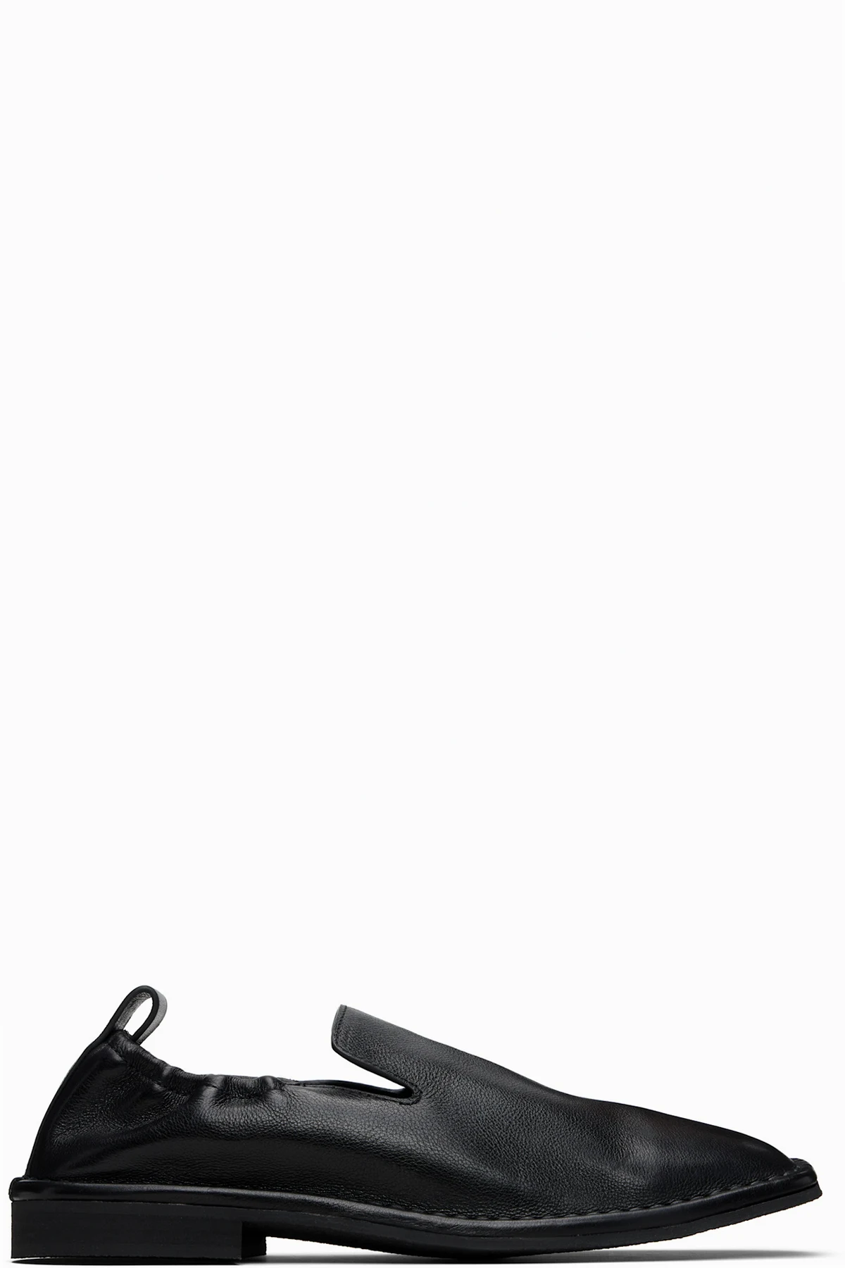Black Slip On Loafers