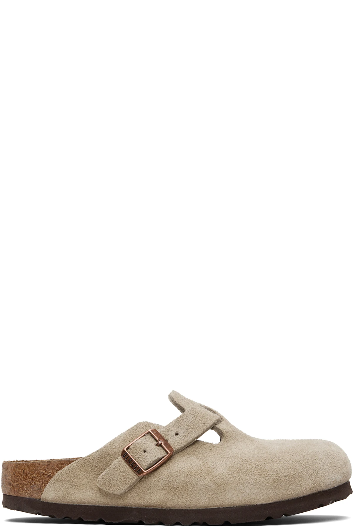 Taupe Regular Boston Soft Footbed Slip-on Loafers