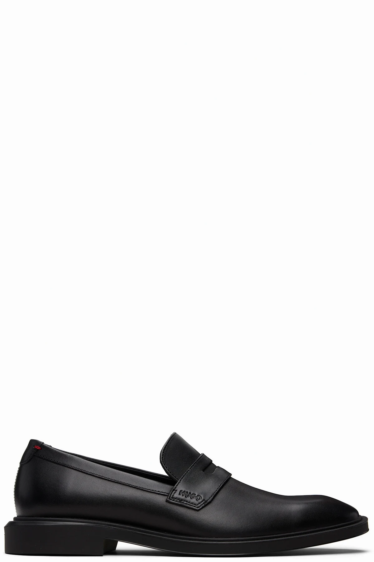 Black Penny Trim Loafers