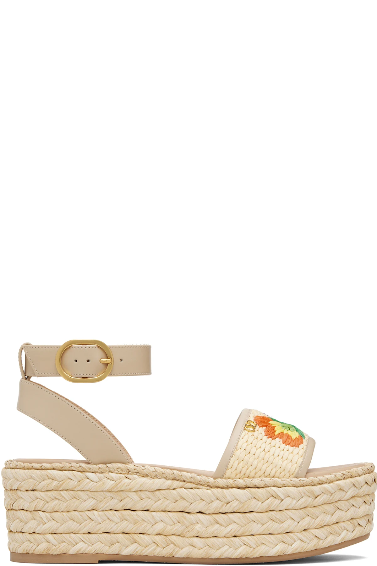 Beige Espadrillas Sandals