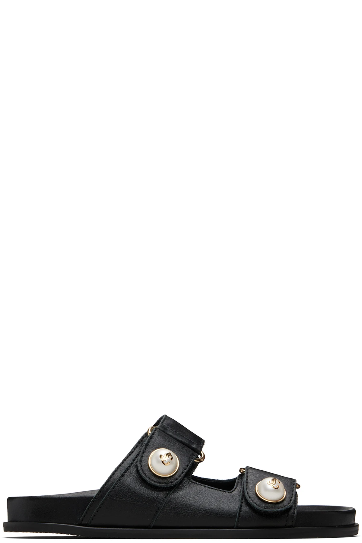 Black Fayence Sandals