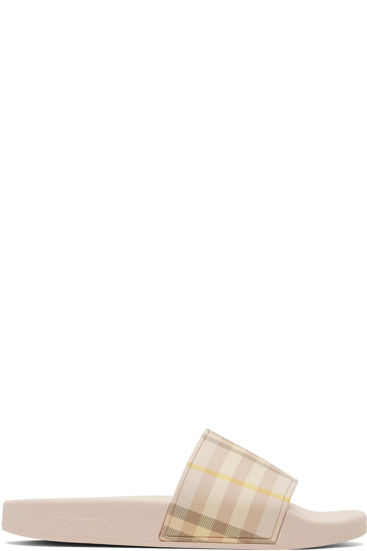 Pink Check Slides