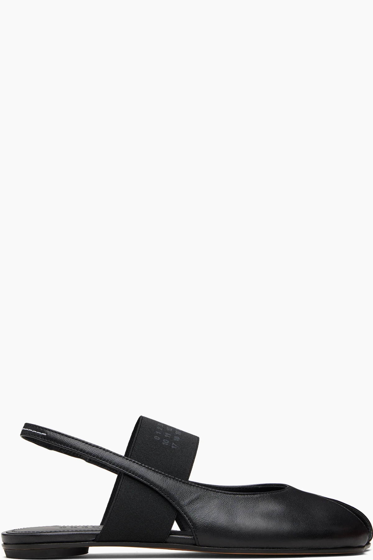 Black Anatomic Numeric Slingback Sandals