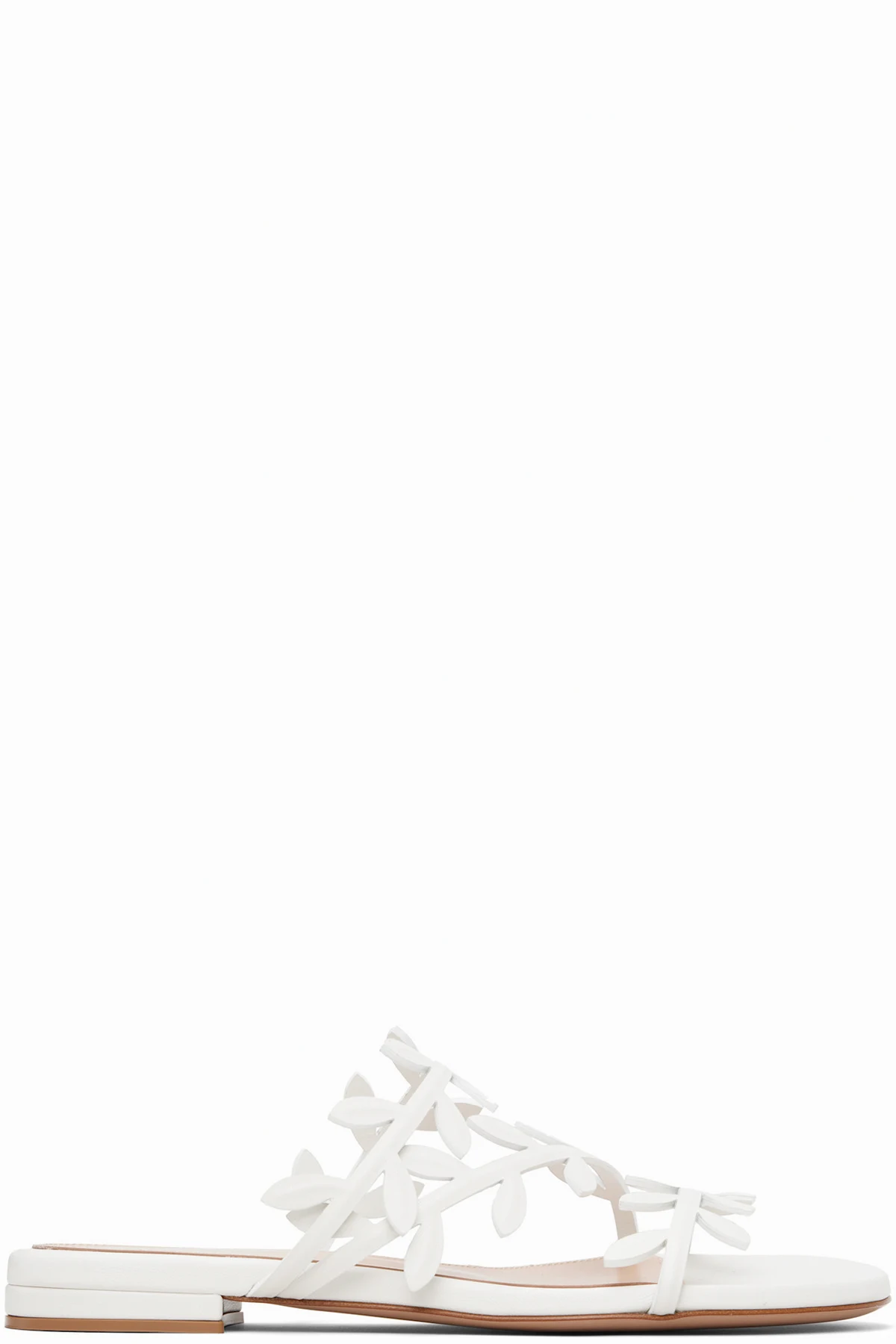 White Flavia Sandals