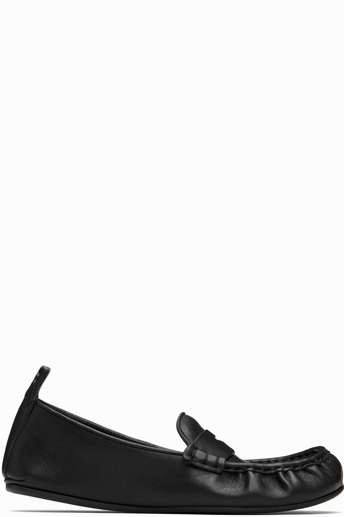 Black Leather Loafers