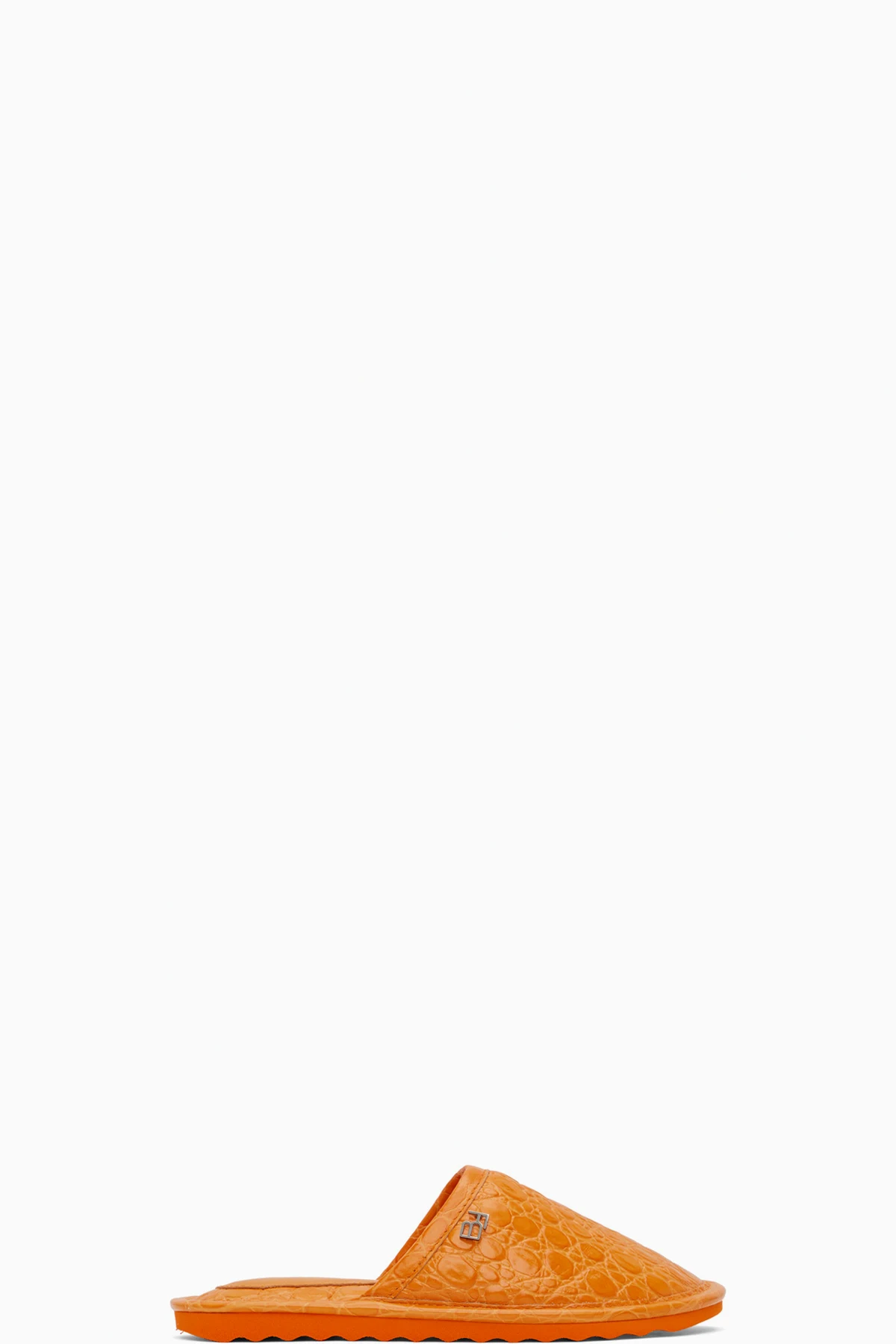 Orange  Larry Slippers