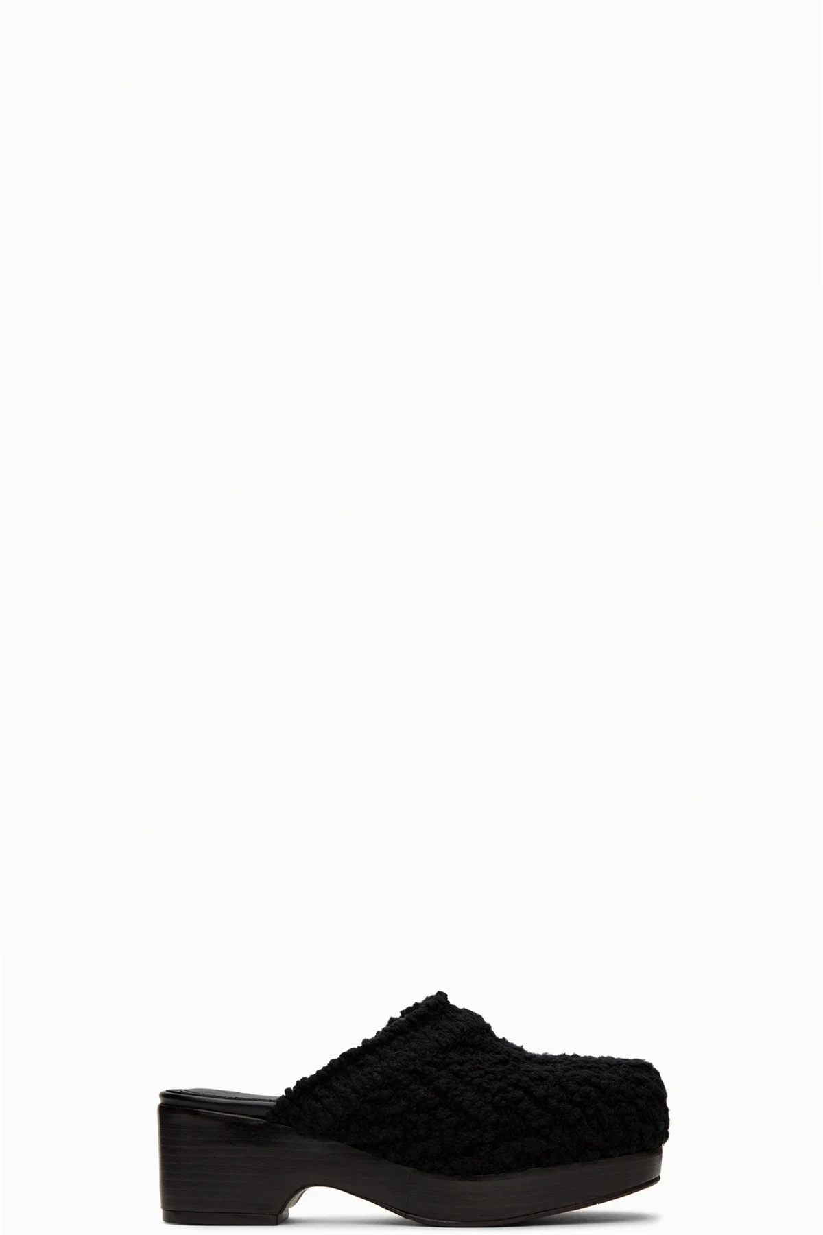 Black Bohemian Clogs