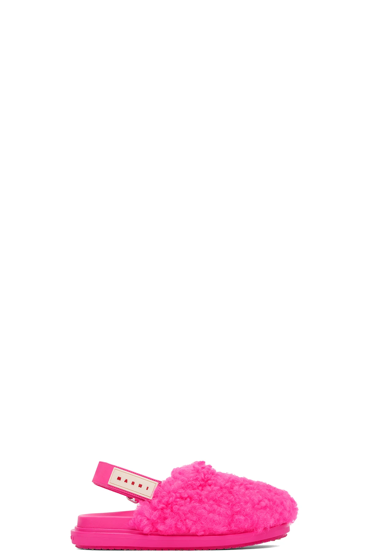 Pink Sabot Strap Loafers