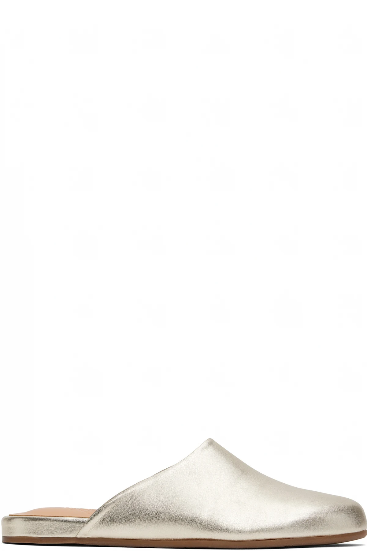 Gold 'The Slipper' Mules