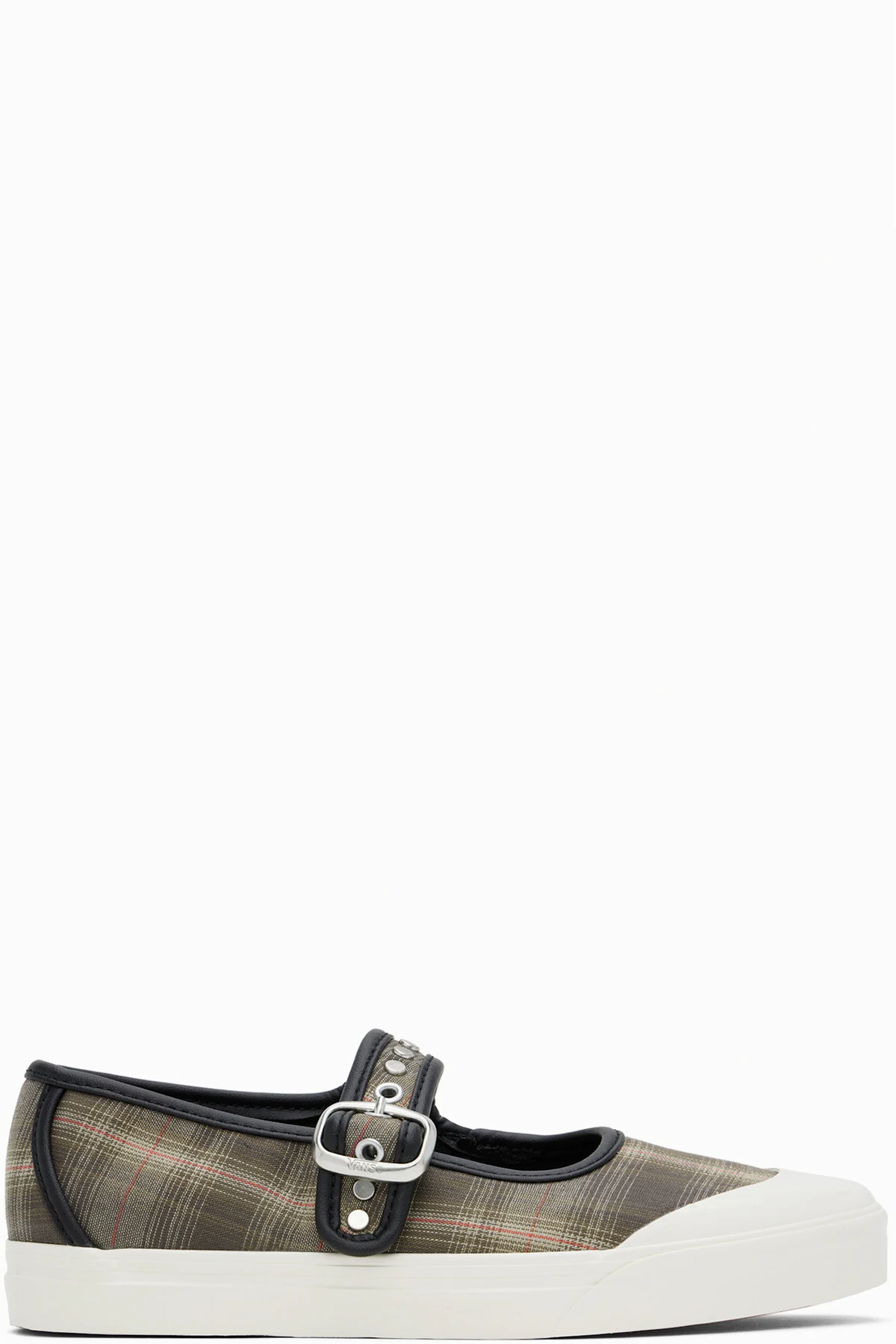 Khaki LX Mary Jane Lo Pro Ballerina Flats