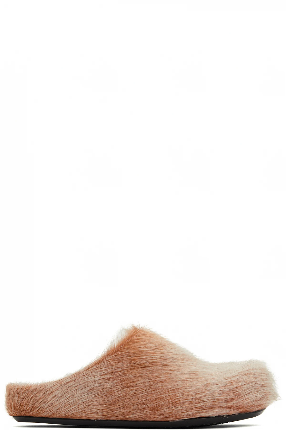 Off-White & Orange Fussbett Sabot Slip-on Loafers