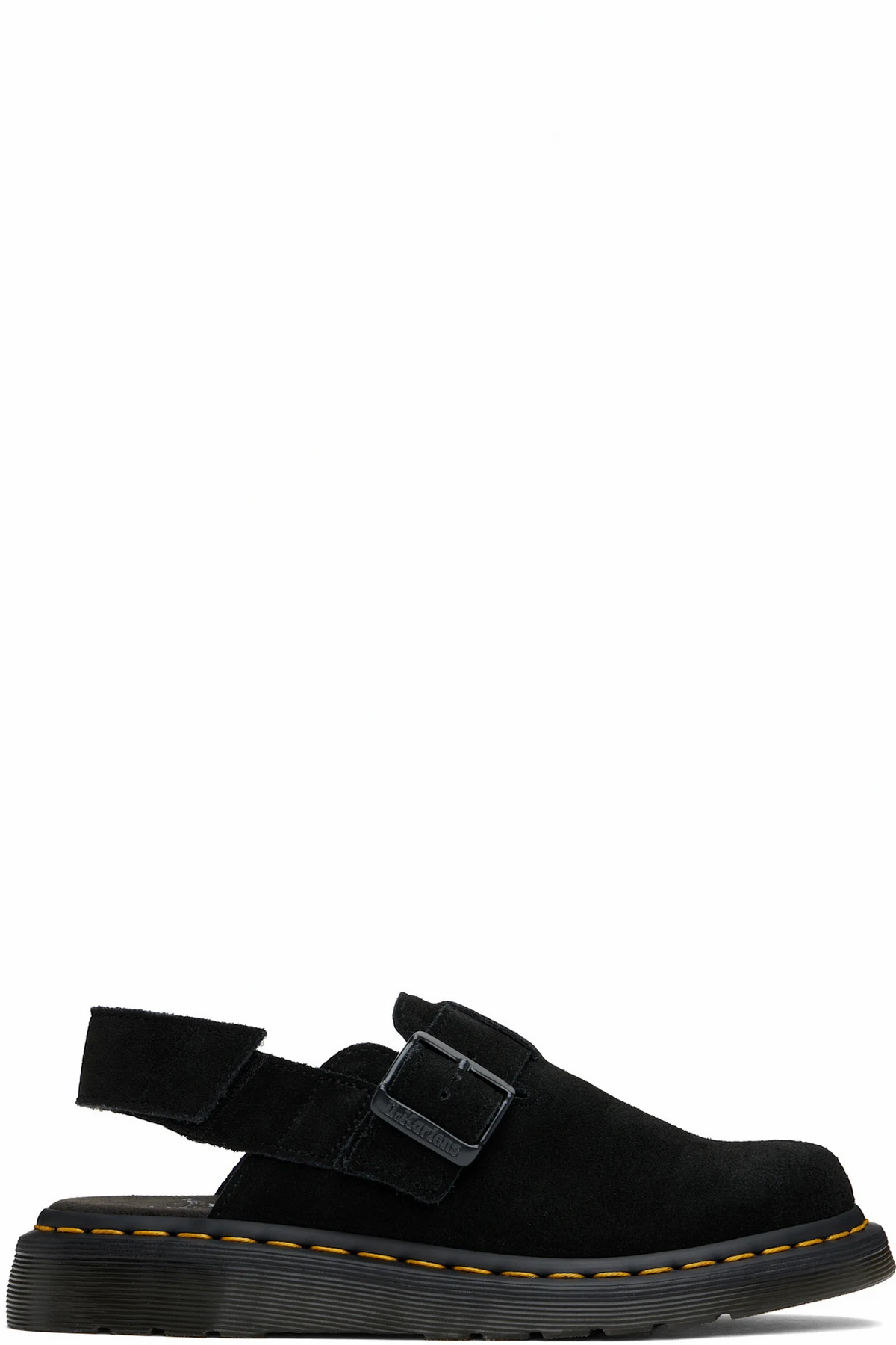 Black Jorge II Suede Slingback Mules