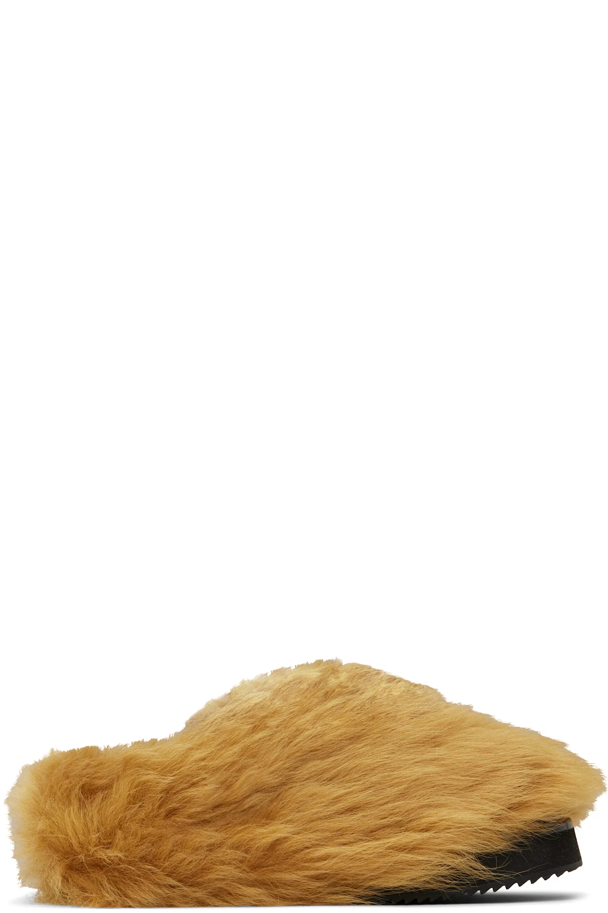 Tan Mini Robin Sabot Slippers