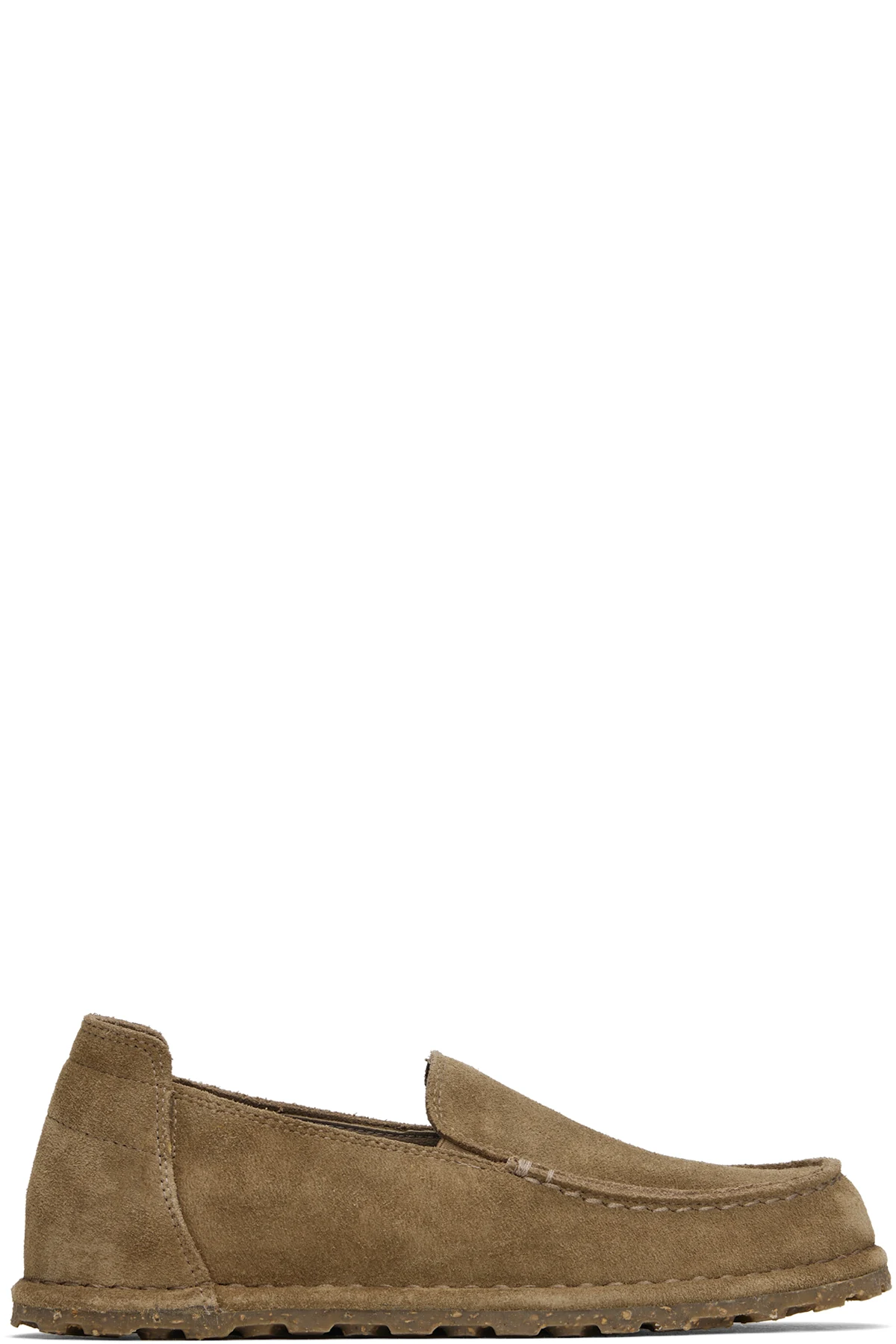 Taupe Narrow Utti Loafers