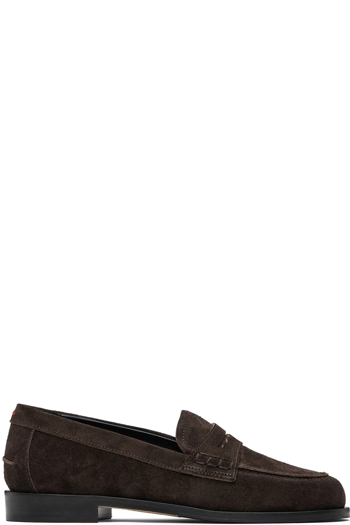 Brown Oscar Suede Loafers