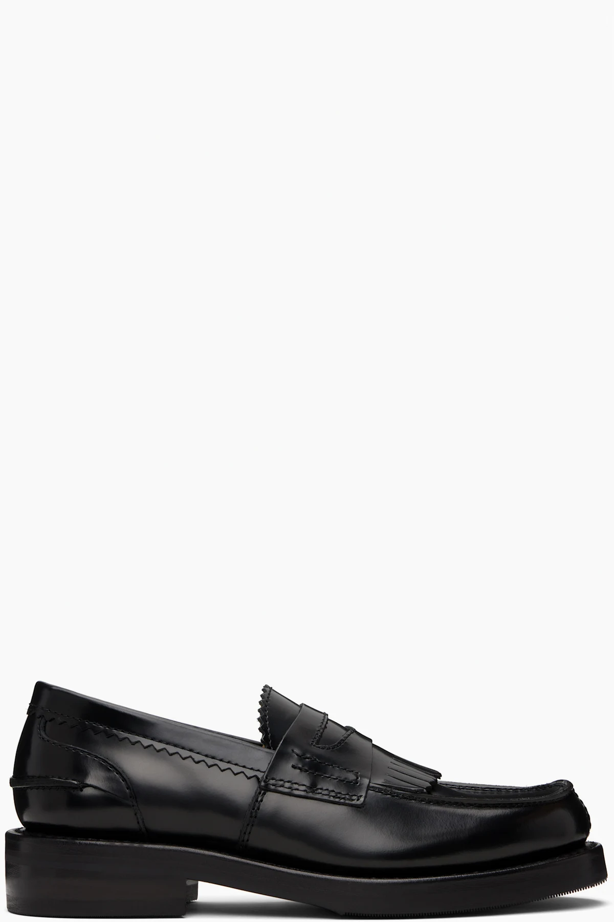Black Leather Loafers