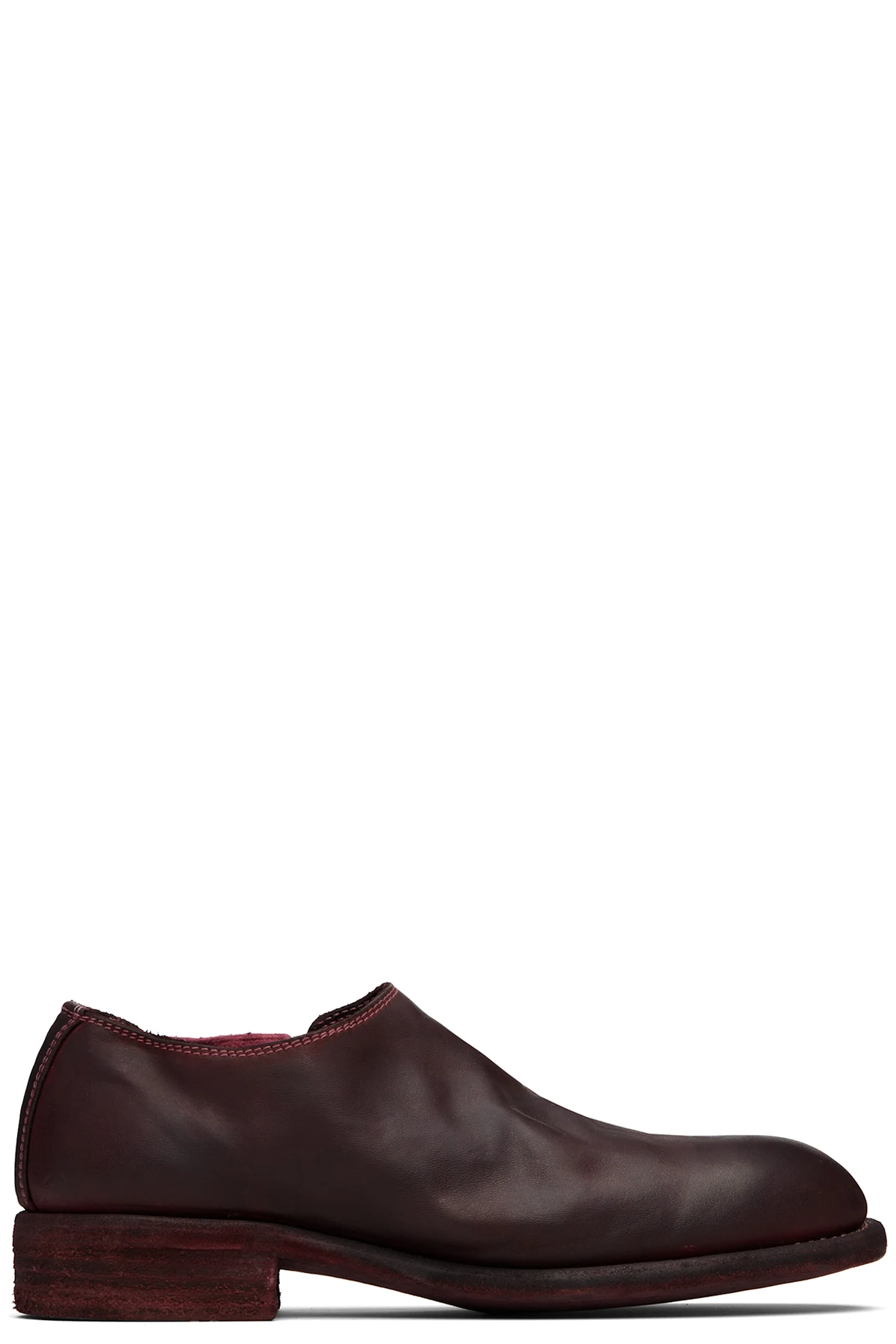 Burgundy 990E Slip-on Loafers