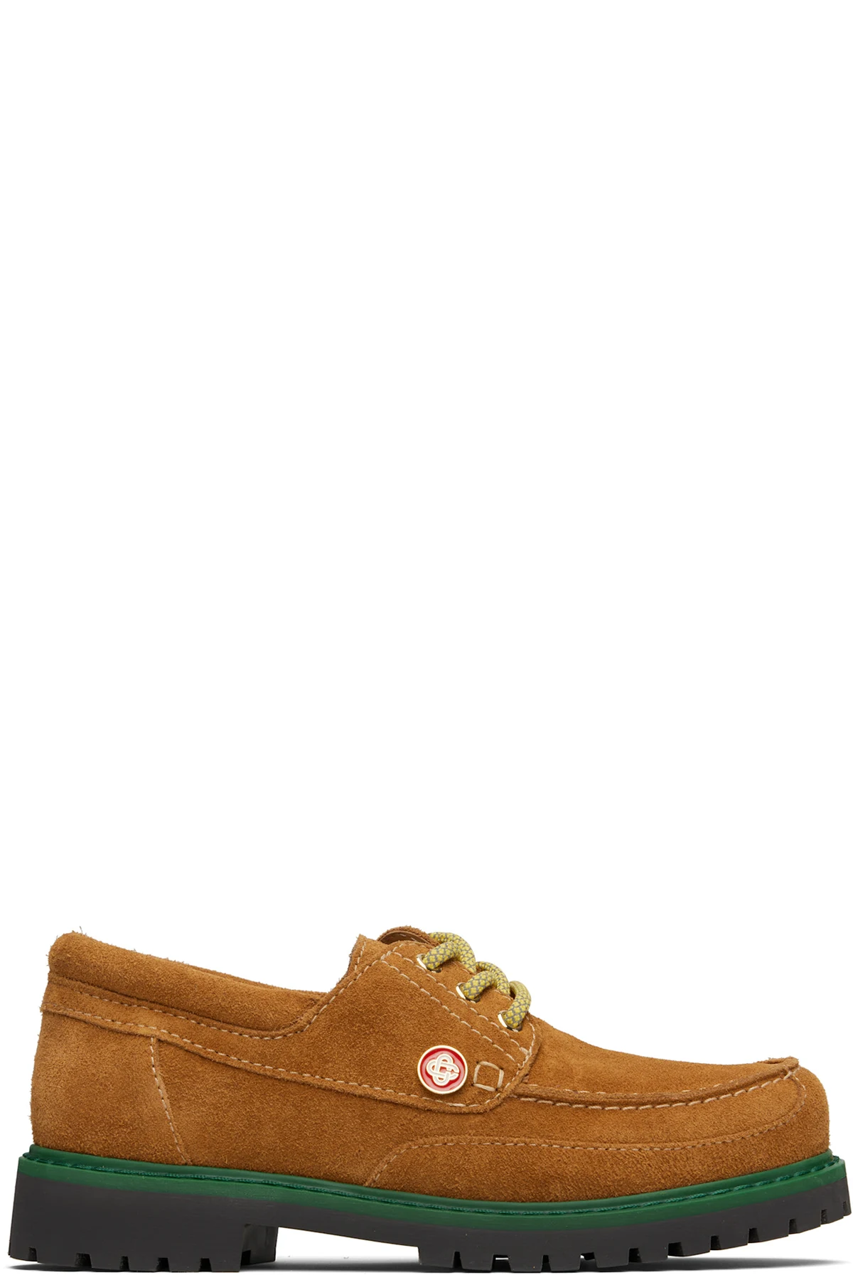 Brown Leather Boat Shoes