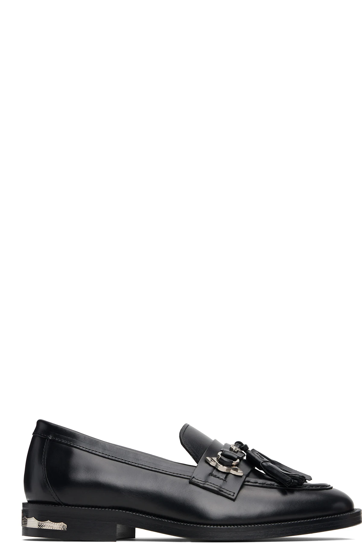 Black Tassel Loafers