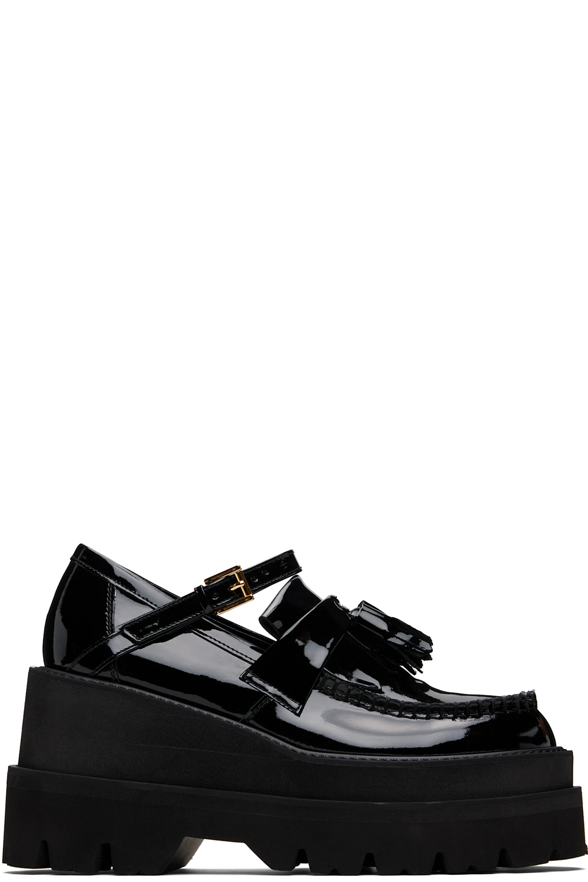 Black Platform Loafers