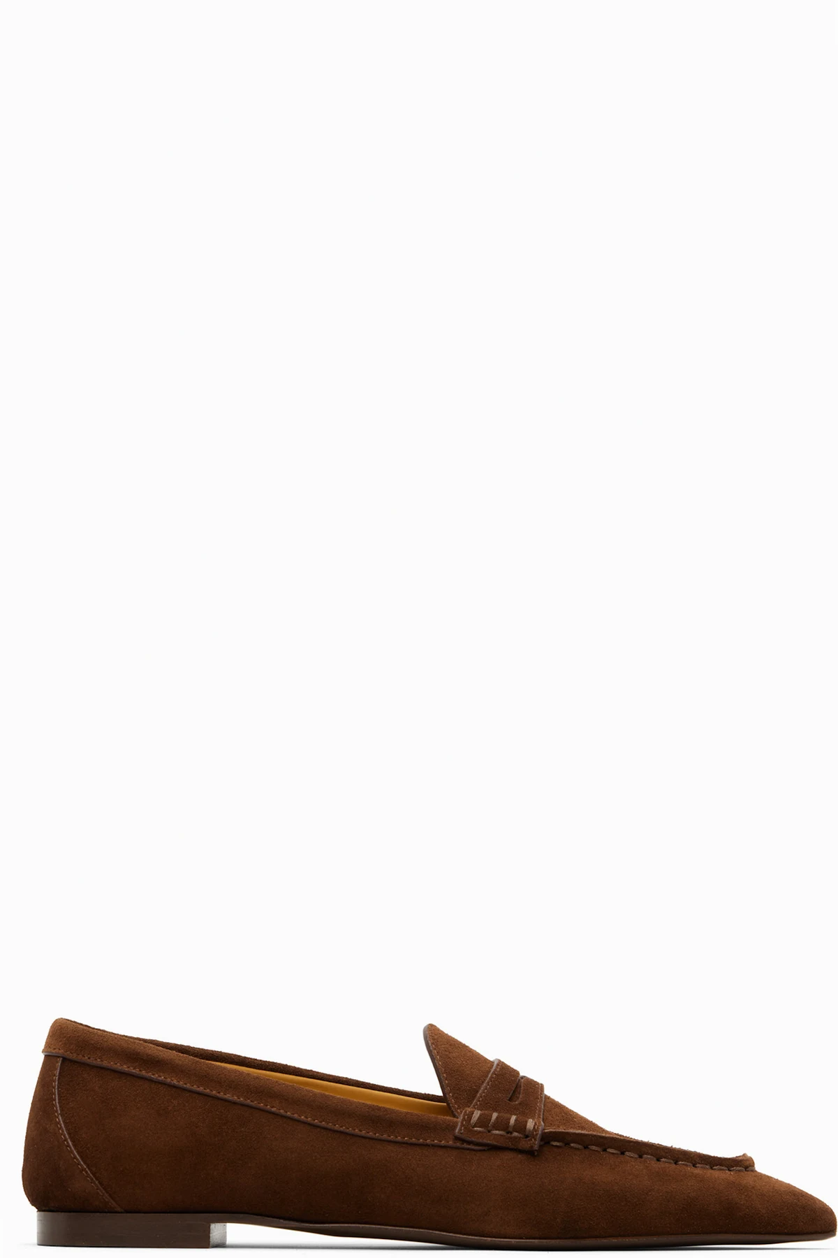 Brown Pointed Toe Loafers