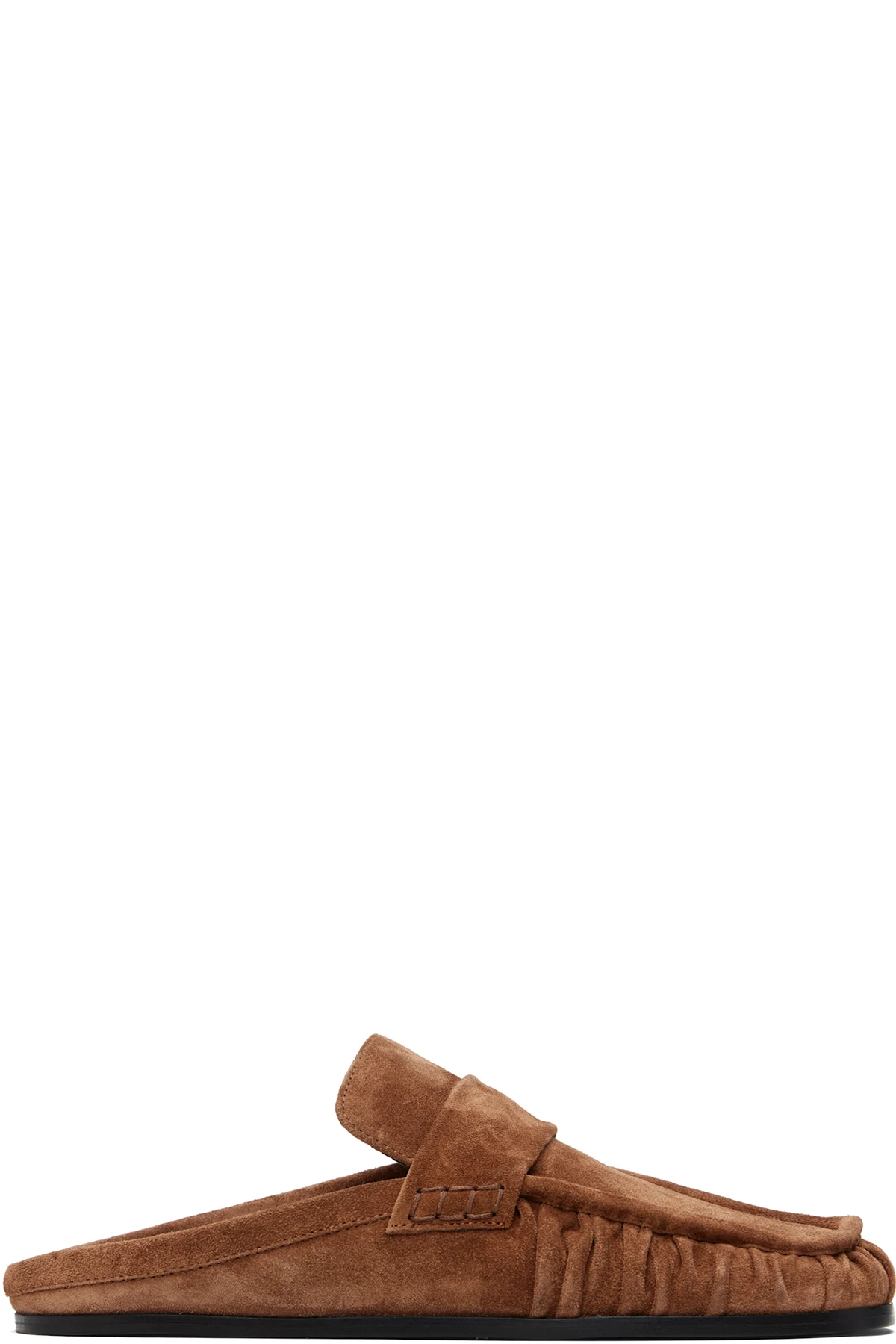 Tan Moc Toe Loafers