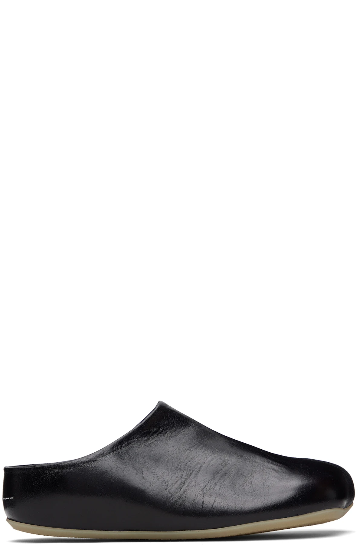 Black Factory Sabot Loafers