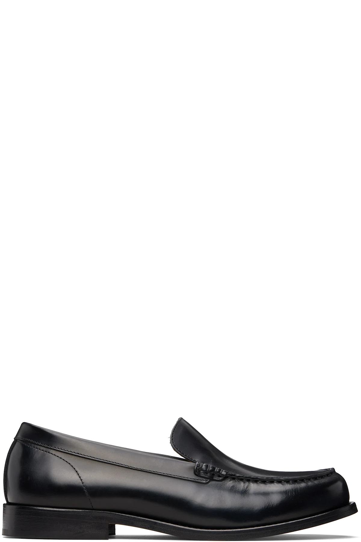 Black Moc Loafers