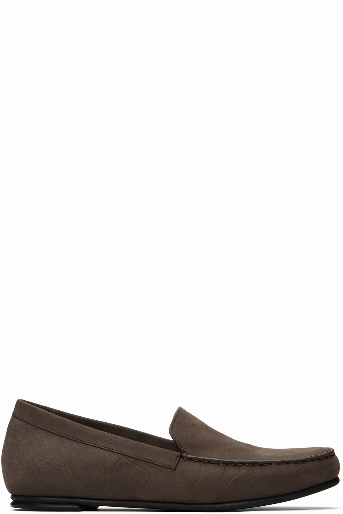 Brown PESARO Soft Suede Loafers