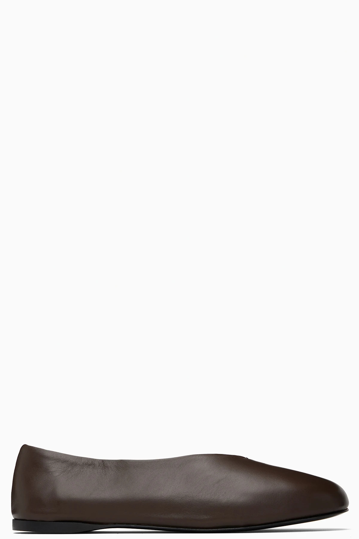 Brown Tee Ballerina Flats