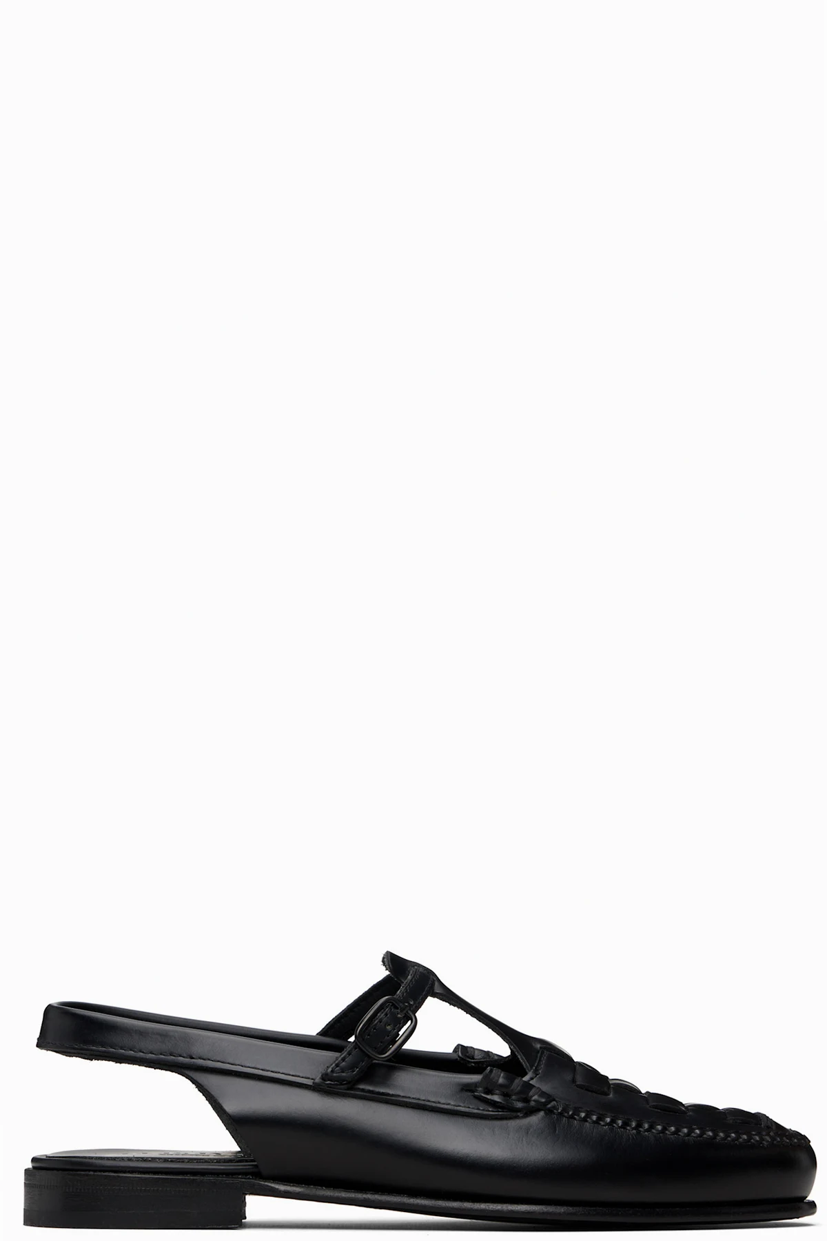 Black Roqueta Loafers